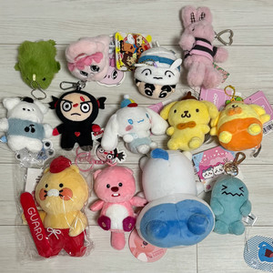 새상품) 인형 키링 11종 일괄