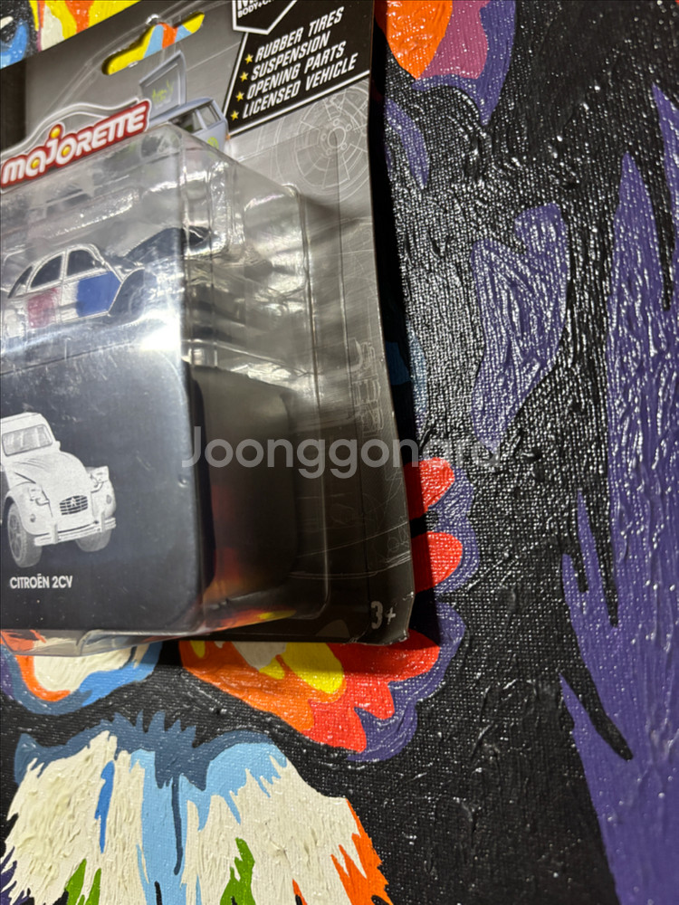 미개봉) 시트로엥 2cv 다이캐스트 마조렛 인테리어 소품 디오라마--2