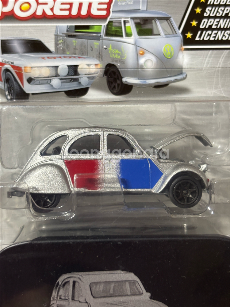 미개봉) 시트로엥 2cv 다이캐스트 마조렛 인테리어 소품 디오라마--5