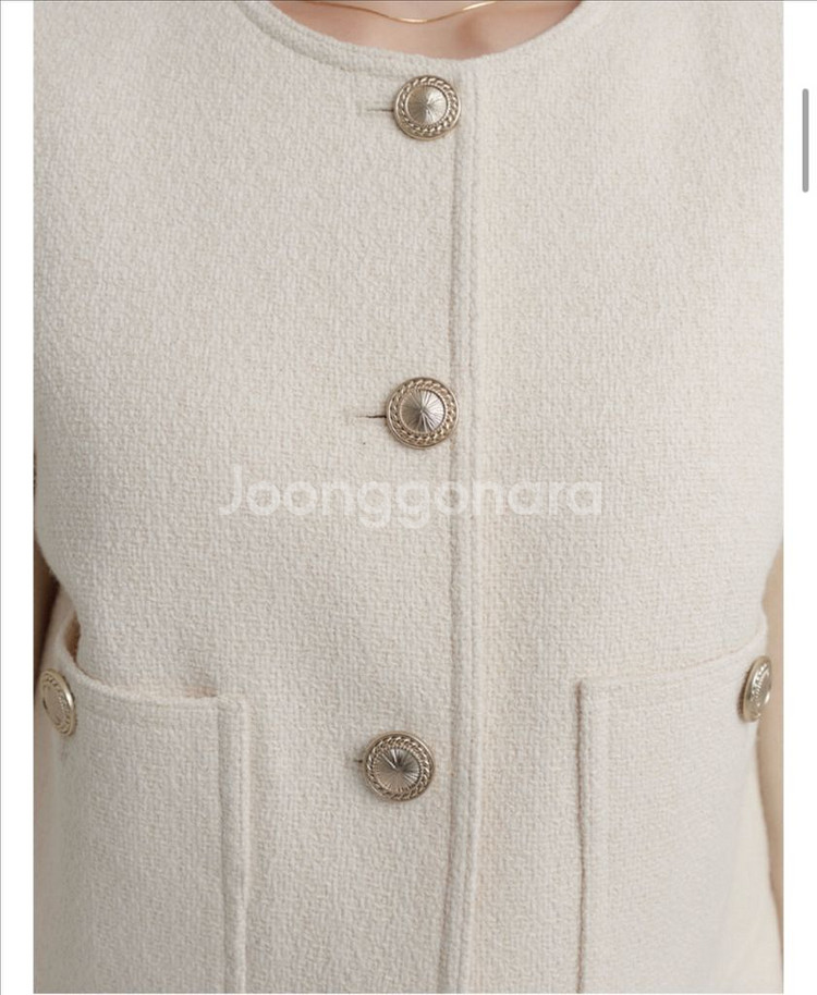 룩캐스트 베카 트위드 자켓 S--2