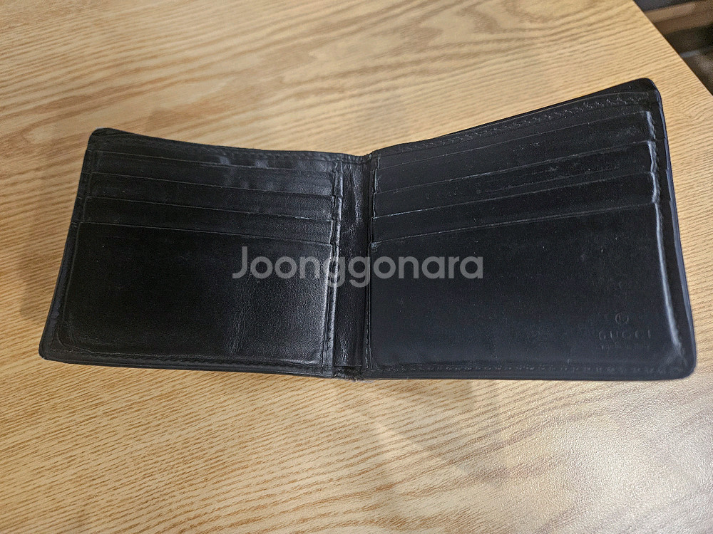 구찌 GG 캔버스 스네이크 반지갑--3