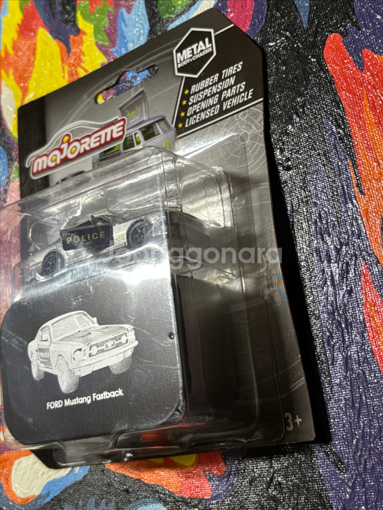 미개봉) 포드 머스탱 패스트백 다이캐스트 인테리어 소품 마조렛--1