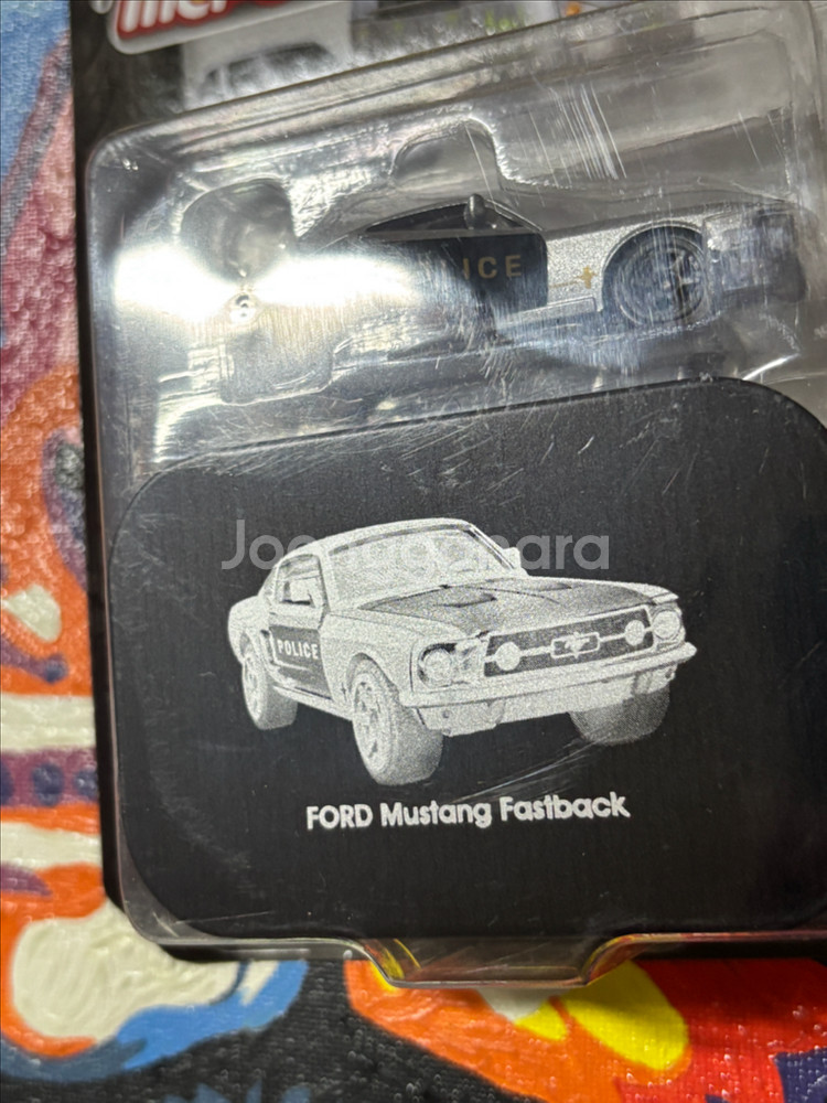미개봉) 포드 머스탱 패스트백 다이캐스트 인테리어 소품 마조렛--3