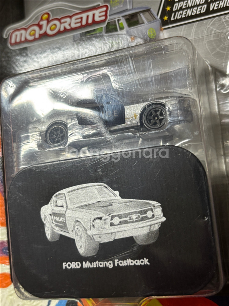 미개봉) 포드 머스탱 패스트백 다이캐스트 인테리어 소품 마조렛--4