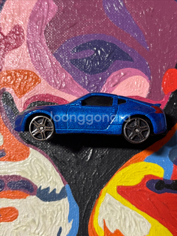 닛산 370z 다이캐스트 인테리어 소품 디오라마--1