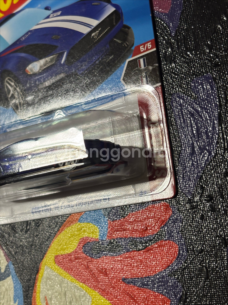 미개봉) 포드 머스탱 커스텀 gt 다이캐스트 핫휠 인테리어 소품--2