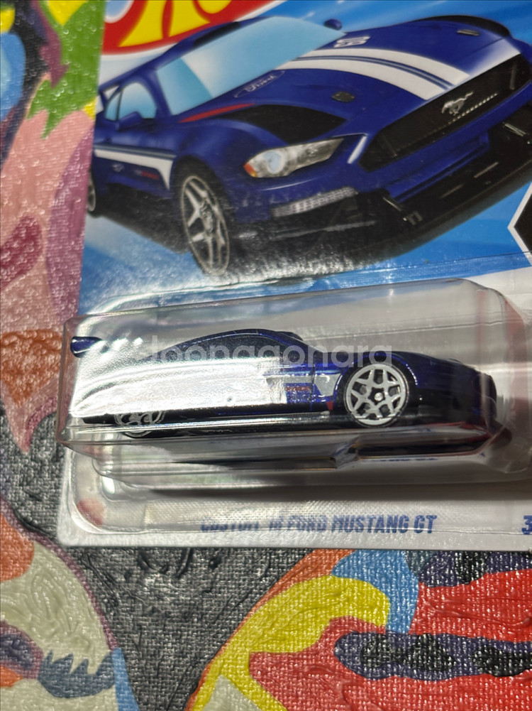 미개봉) 포드 머스탱 커스텀 gt 다이캐스트 핫휠 인테리어 소품--5