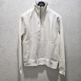 M) 자라 23FW 니트 폴로 셔츠 아이보리 비스코스 5536 303--7