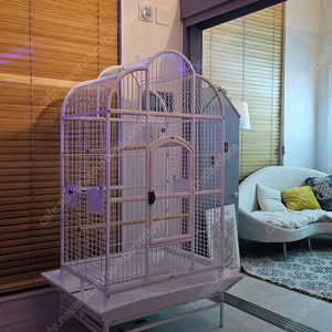 169cm대형 아치 앵무새장