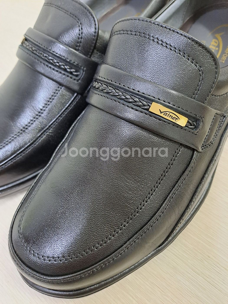 (새상품) ITALY 이태리 바이네르 발편한 소가죽 남성 남자 정장구두 신사화 정장화 캐쥬얼화 컴포트화 수제화--4