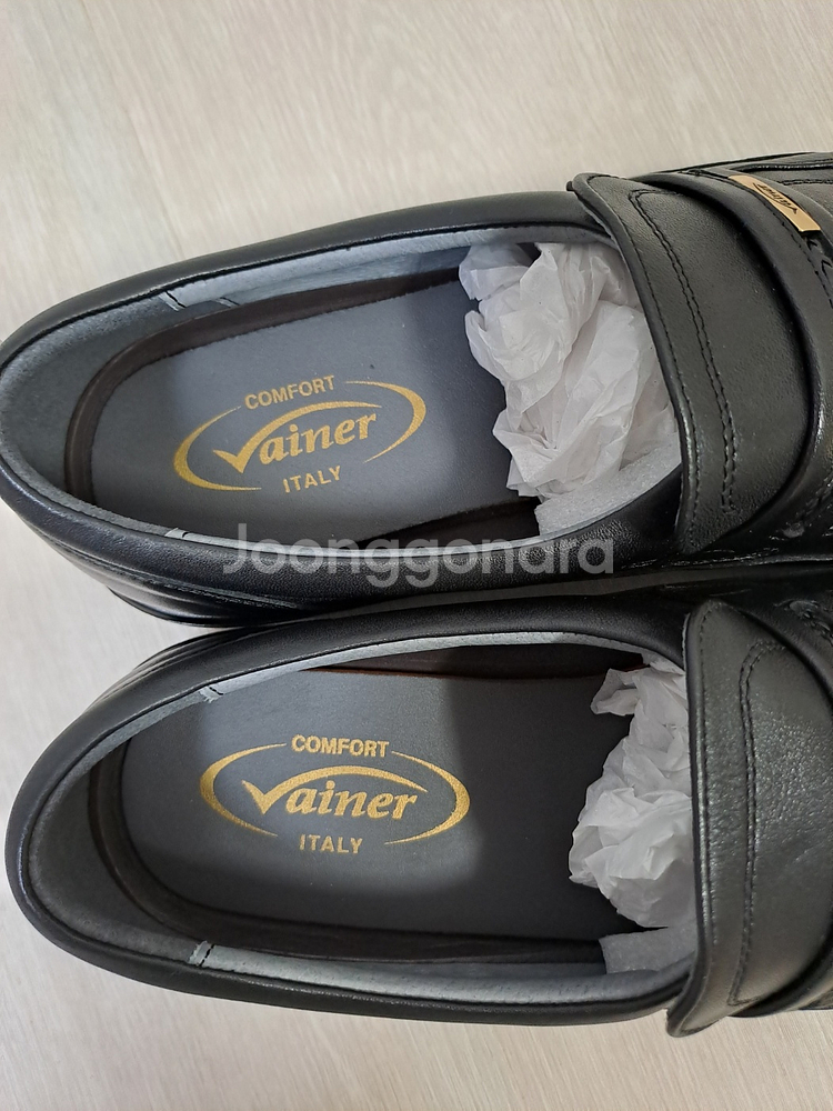 (새상품) ITALY 이태리 바이네르 발편한 소가죽 남성 남자 정장구두 신사화 정장화 캐쥬얼화 컴포트화 수제화--5