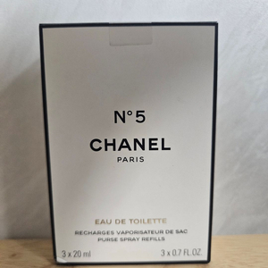 [CHANEL]넘버5 오 드 뚜왈렛(3x20ml)105571 새상품팝니다.