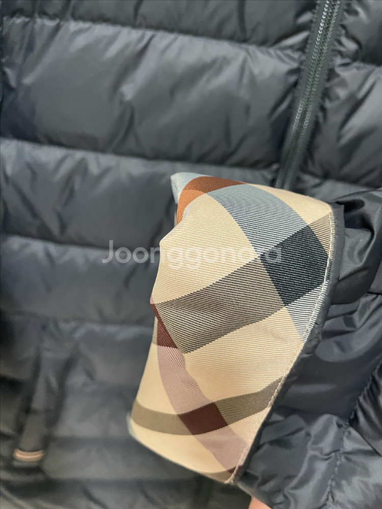 닥스 키즈 블랙 경량 패딩--2