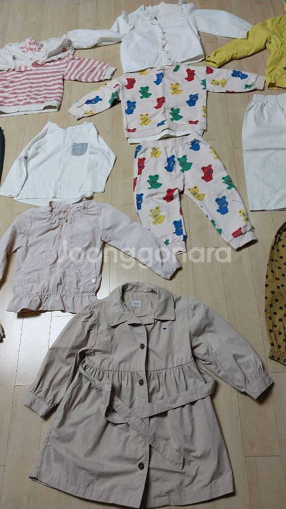 여아100호 모이몰른 패딩 조끼 일괄 택포--2