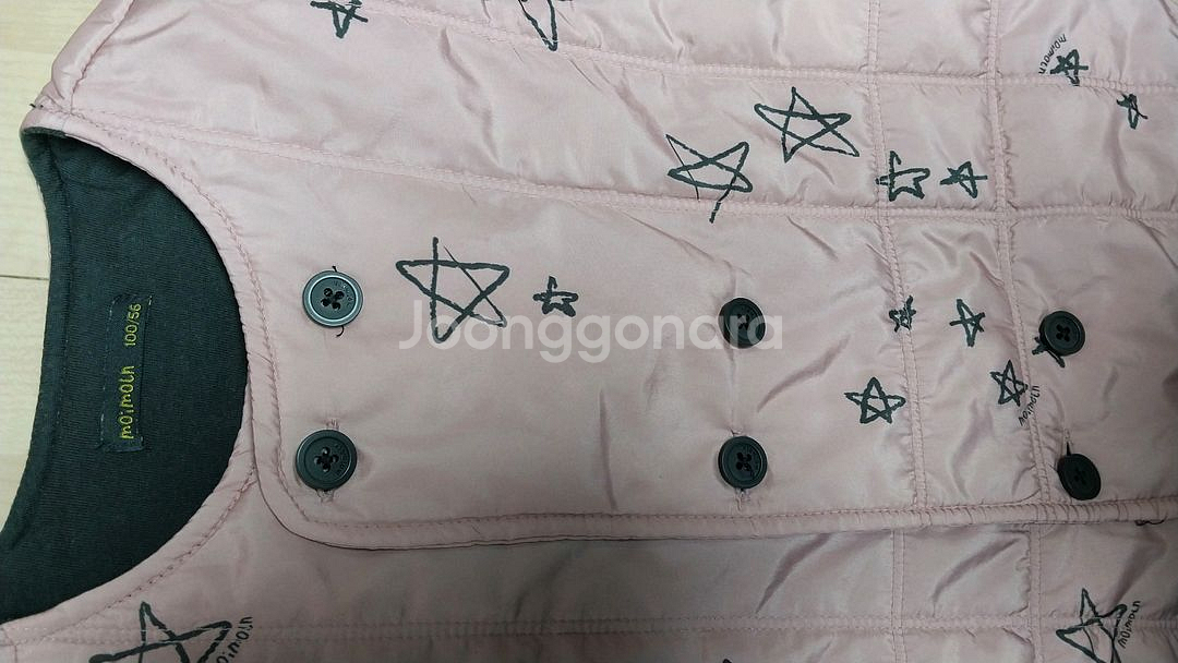 여아100호 모이몰른 패딩 조끼 일괄 택포--6