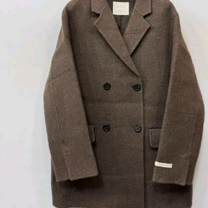 여성 더블브레스트 코트