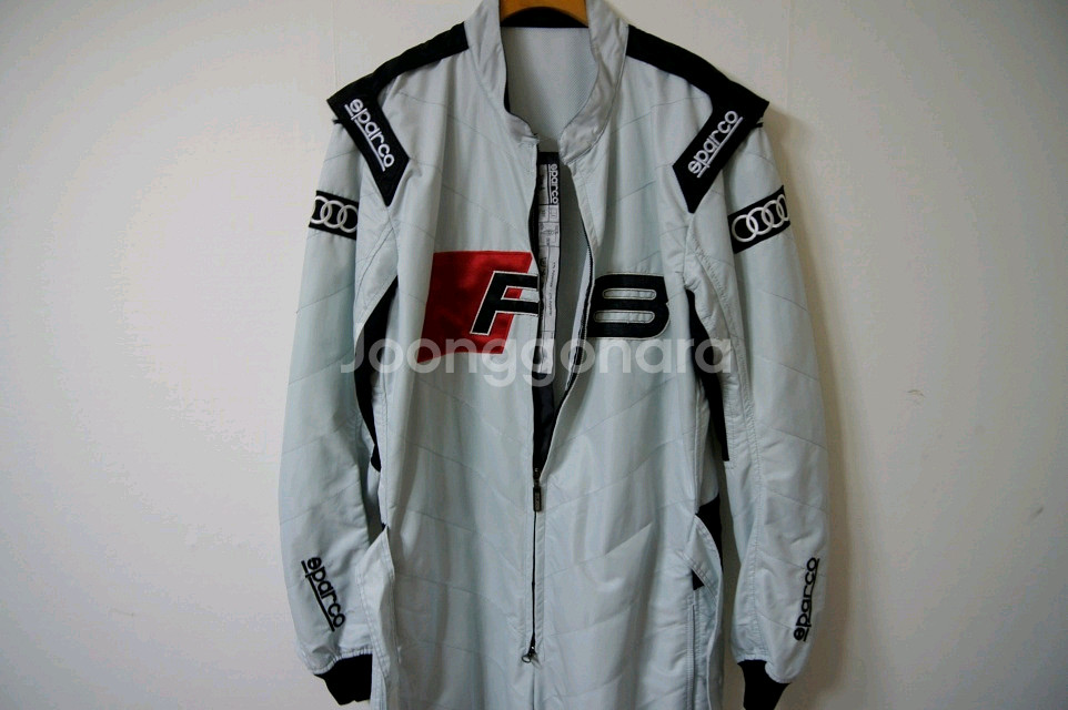 스파르코 아우디 드라이빙 레이싱수트--1