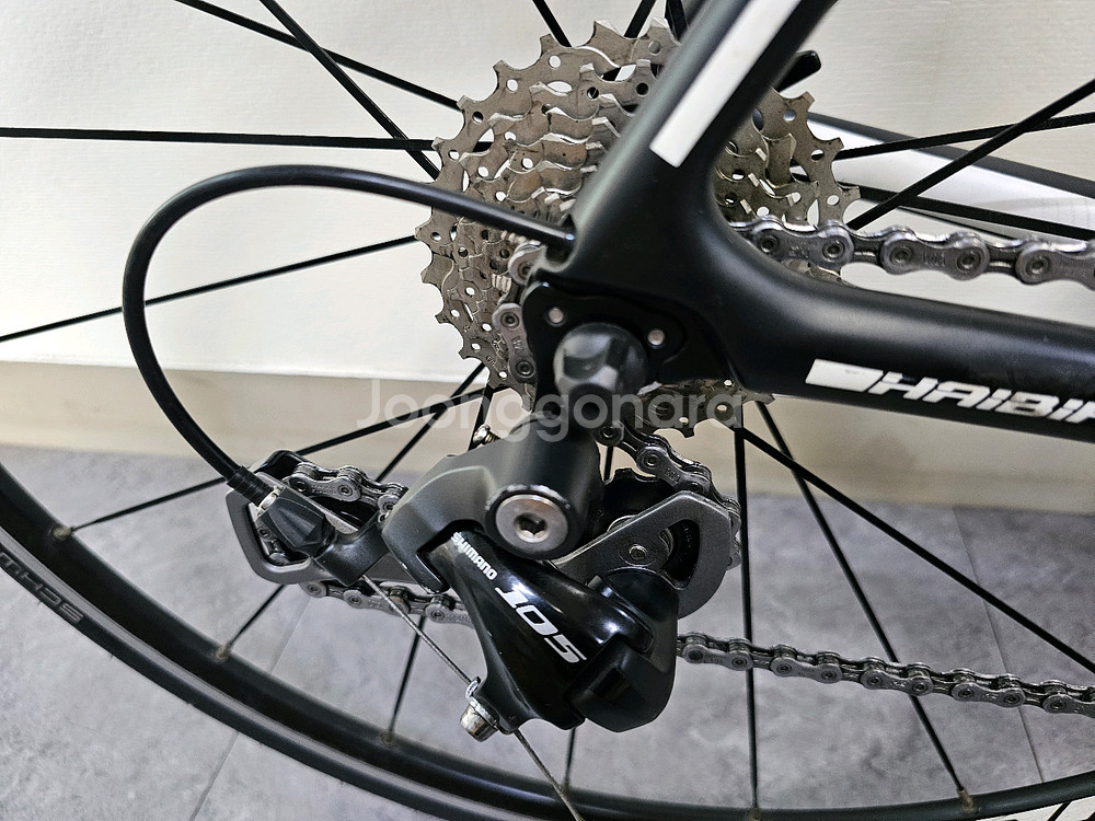 하이바이크 시마노 20단 풀카본 로드 자전거 52사이즈--6