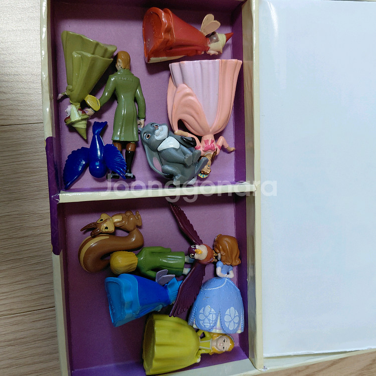 디즈니 소피아 마이 비지북 피규어 12종 포함--2