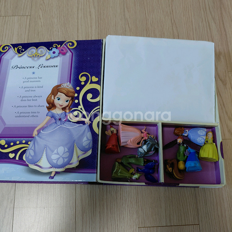 디즈니 소피아 마이 비지북 피규어 12종 포함--1