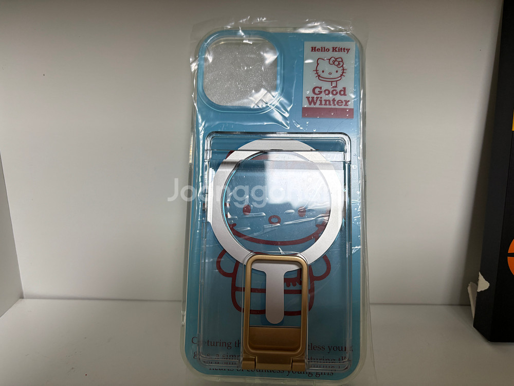 키티 맥세이프 아이폰 15 케이스+맥세이프 카드지갑+Ailun 액정보호필름--1