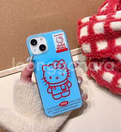 키티 맥세이프 아이폰 15 케이스+맥세이프 카드지갑+Ailun 액정보호필름--3