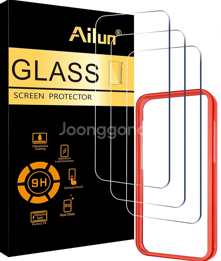 키티 맥세이프 아이폰 15 케이스+맥세이프 카드지갑+Ailun 액정보호필름--5