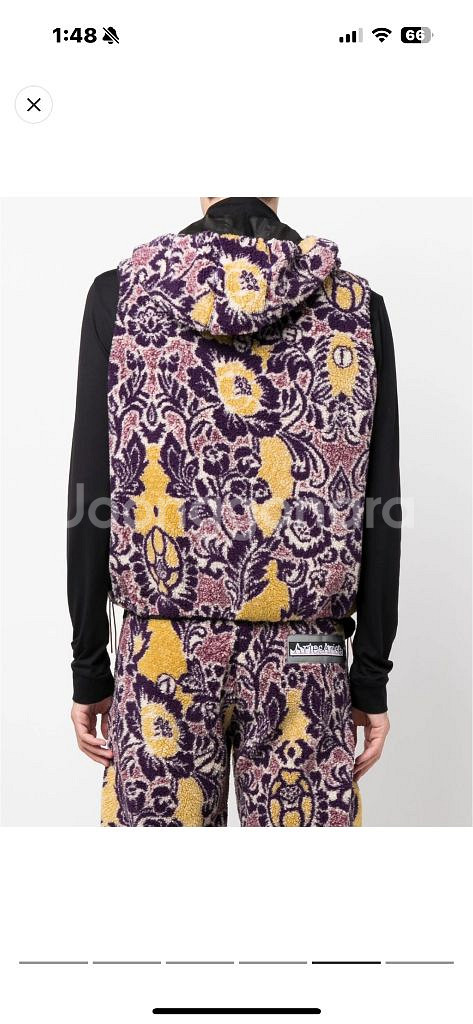 애리즈 후리스 후드 조끼--3