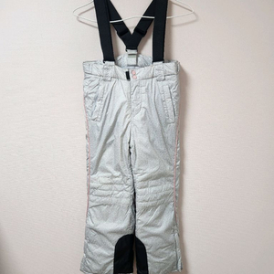 130사이즈 STAFF 그레이 검정멜빵 스키복 바지