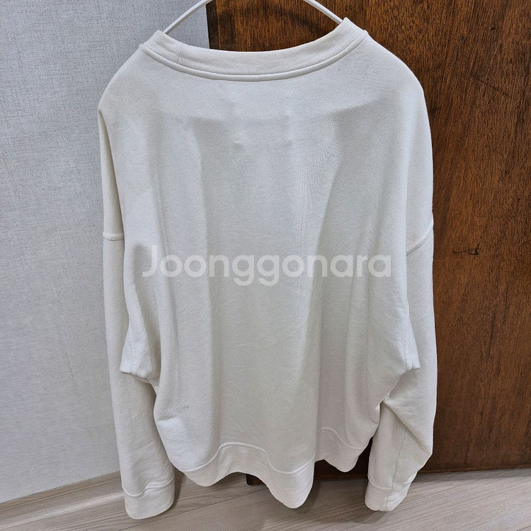 질 샌더 로고 맨투맨 L사이즈 우영미 솔리드옴므 송지오옴므 타임 시스템옴므--1