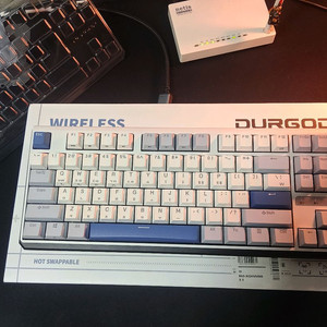 듀가드 k620w (유무선 겸용 저소음 적축) 기계식 키보드