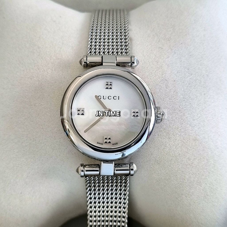 구찌 디아망티시마 27mm 여성용 쿼츠 YA141504--0