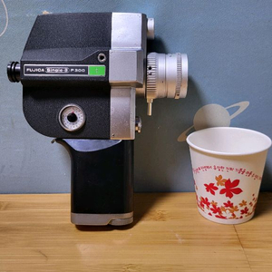 레트로 장식품) FUJICA 영화촬영용 8mm 릴 필름 카메라