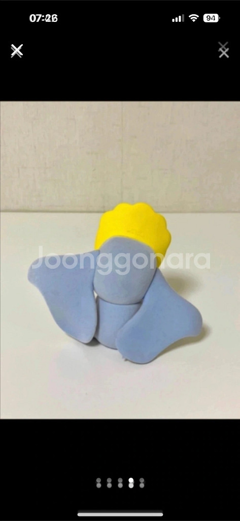 디즈니 덤보 삐에로 피규어--3