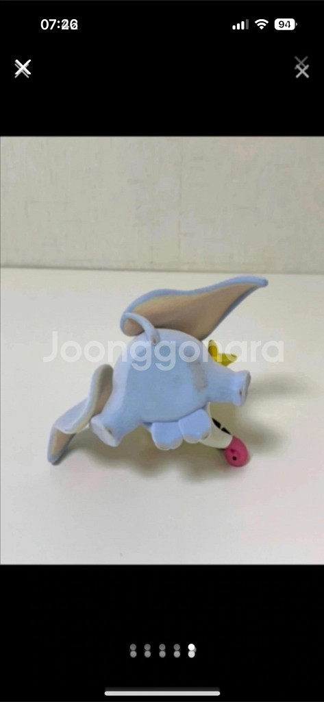 디즈니 덤보 삐에로 피규어--4