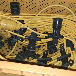 오징어등 작업등 깻잎등 30m 10구 ㅡ 45개