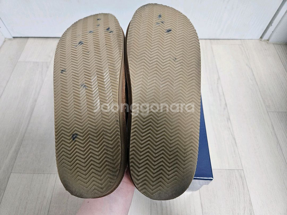 [250] 폴로 랄프로렌 폴로 베어 스커프 슬리퍼 브리운 정품--4