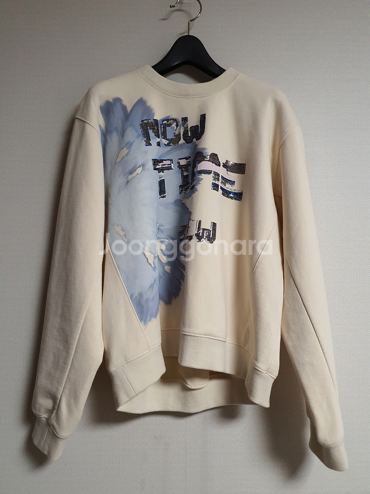 타임 time 프릴 카라 디테일 맨투맨 티셔츠 프리사이즈--6