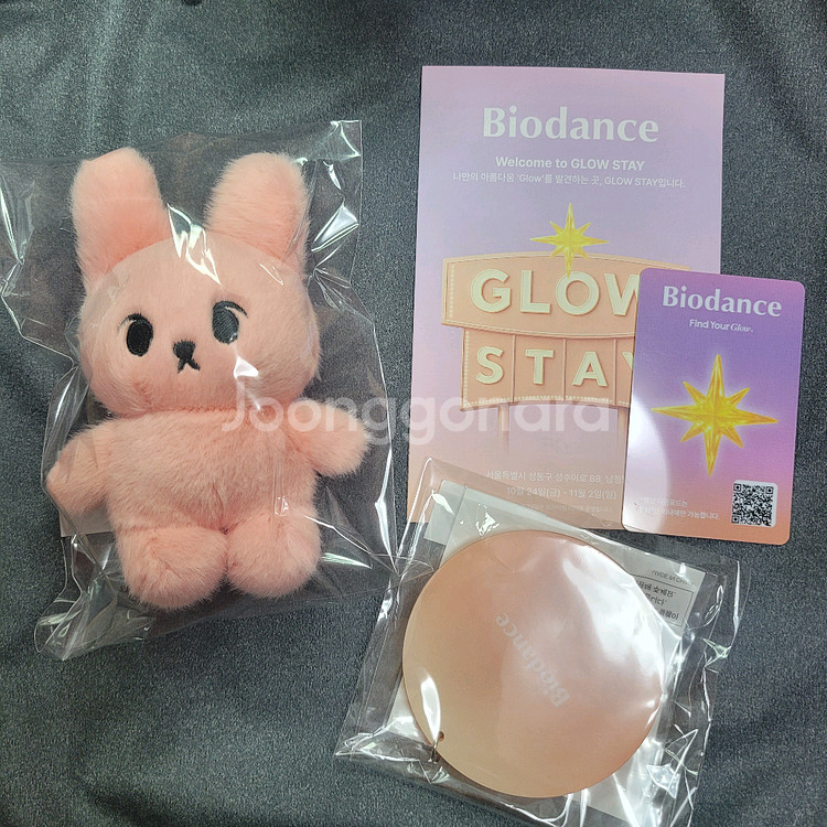 바이오던스 nct도영팝업 한정 인형키링 세트--0