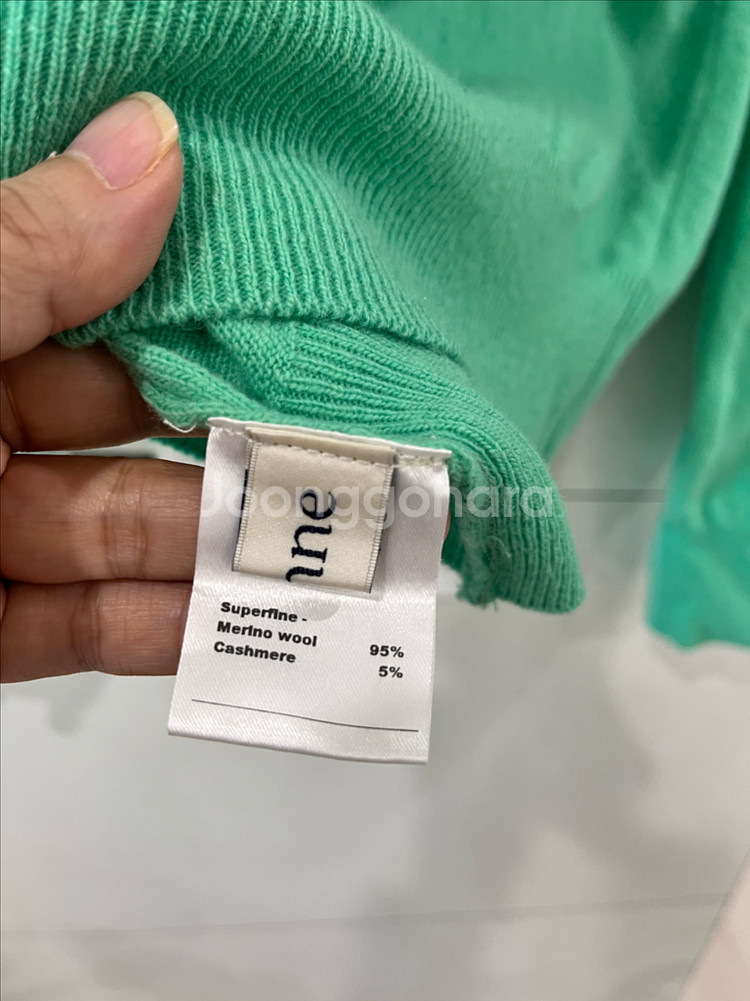 시엔느 캐시미어 울 니트--1