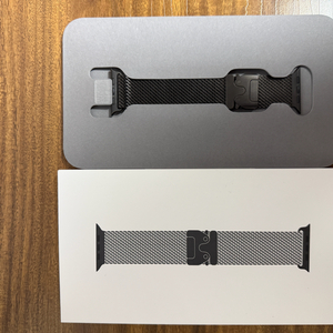 애플워치 블랙 밀레니즈 루프 M