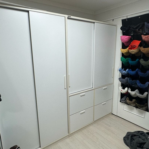 한샘 아임빅 슬라이딩 옷장 120cm