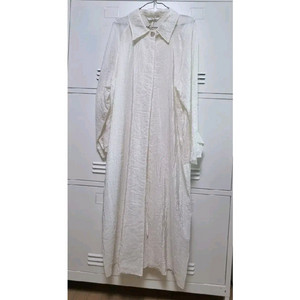 주줌 오간자 롱 트렌치 코트 - 아이보리,프리