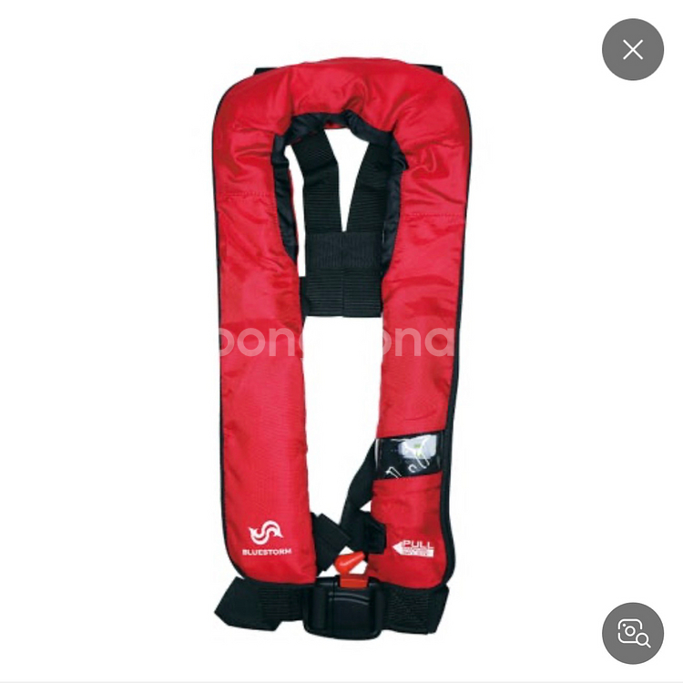 블루스톰 bsk-10001f 자동팽창식 구명조끼 판매--0