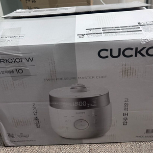 IH압력밥솥 10인용 쿠쿠전자 CUCKOO CRP-LHTR1010FW 화이트