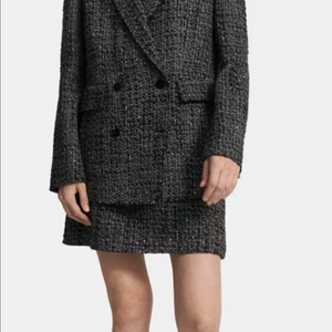 트위드 더블브레스트 재킷 띠어리 theory 세트 셋업