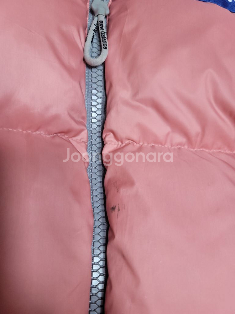 뉴발란스 구스다운 눕시 패딩 90표기 95정 하자유--2