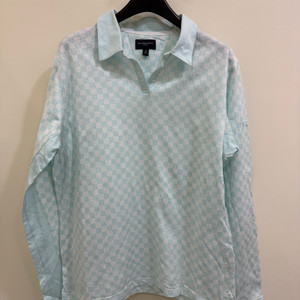 버버리 골프 체크 티셔츠 정품