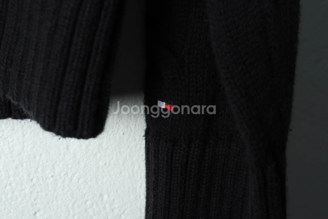 W(XL-2XL) 타미힐피거 니트 빅사이즈 케이블--4