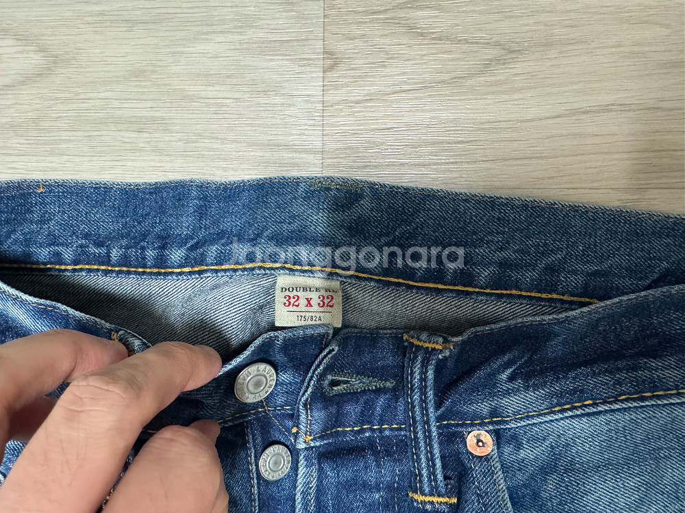 더블알엘 RRL 빈티지 파이브포켓 그랜드폴스(32x32)--3